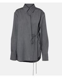 Jil Sander - Hemd Aus Wolle - Lyst
