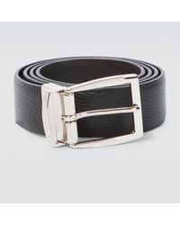 Canali - Guertel Aus Leder - Lyst