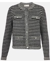 Tory Burch - Cardigan Aus Jacquard - Lyst