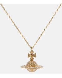 Vivienne Westwood - Halskette Orb mit Kristallen - Lyst