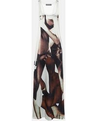 Y. Project - Printed Maxi Dress - Lyst