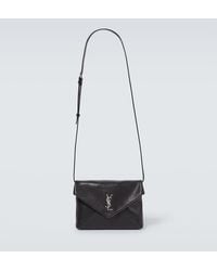 Saint Laurent - Crossbody Bag Cassandre Envelope Aus Leder - Lyst