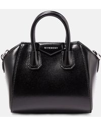 Givenchy - Antigona Micro Leather Tote Bag - Lyst