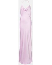 Stella McCartney - Envers Satin Slip Dress - Lyst