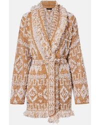 Alanui - Send Beat Wool-Blend Cardigan - Lyst