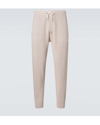 Brunello Cucinelli - Cotton Corduroy Sweatpants - Lyst