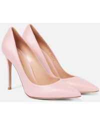 Gianvito Rossi - Gianvito 105 Leather Pumps - Lyst