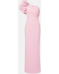 Rebecca Vallance - Isabella Asymmetric Crepe Gown - Lyst