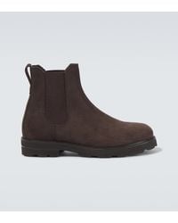Brioni - Suede Chelsea Boots - Lyst