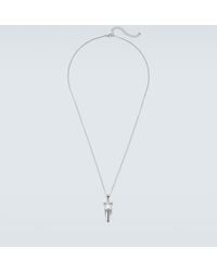 Mateo - Halskette Aus Sterlingsilber Mit Suesswasserperle - Lyst