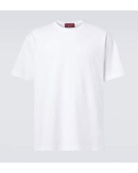 Gucci - T-Shirt Double G Aus Baumwoll-Jersey - Lyst