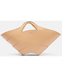 Alaïa - Khaima Small Leather Tote Bag - Lyst
