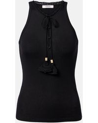 Dorothee Schumacher - Pure Sleekness Ribbed-Knit Cotton Tank Top - Lyst