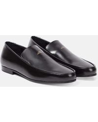 Totême - The Oval Leather Loafers - Lyst