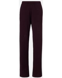 Extreme Cashmere - Rush Cashmere-Blend Straight Pants - Lyst