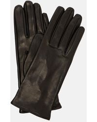 Nour Hammour - Leather Gloves - Lyst