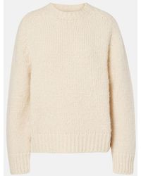 Jil Sander - Mohair And Wool-Blend Sweater - Lyst