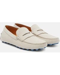 Tod's - Gommino Macro Leather Driving Shoes - Lyst