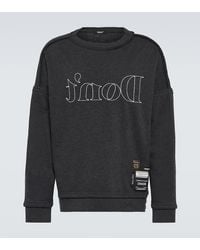 Undercover - Embroidered Cotton-blend Sweatshirt - Lyst