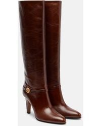 Chloé - Eve 85 Leather Knee-High Boots - Lyst