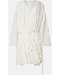 TOTEME - Cotton Minidress - Lyst