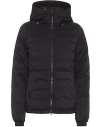 Canada Goose Camp Hoody Down Bomber Jacket - Black
