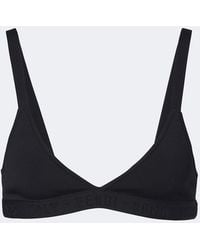 Fendi - Logo Triangle Bralette - Lyst