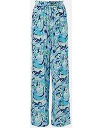 Melissa Odabash - Reese Printed Palazzo Pants - Lyst