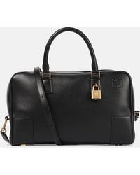 Loewe - Amazona 28 Leather Top-Handle Bag - Lyst