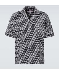 Orlebar Brown - Printed Cotton-Blend Terry Shirt - Lyst