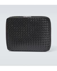Bottega Veneta - Reise-Etui Intrecciato Aus Leder - Lyst