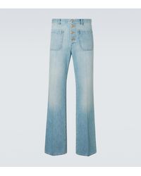 Valentino - Wide-Leg Jeans - Lyst