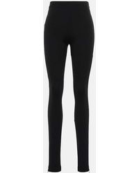 TOTEME - Leggings De Tiro Alto Con Cremallera - Lyst