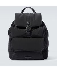 Bottega Veneta - Rucksack Crossroad Mit Leder - Lyst