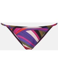 PUCCI - Bedrucktes Bikini-Hoeschen Iride - Lyst