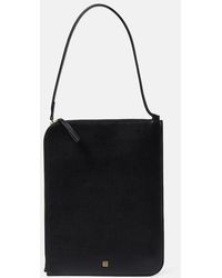 Totême - Slim Small Leather Tote Bag - Lyst