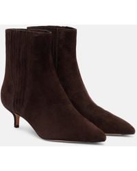 Veronica Beard - Bottines Lisa En Daim - Lyst