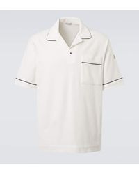 Moncler - Polo Archivio En Rizo De Algodon - Lyst