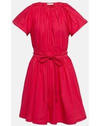 Ulla Johnson - Jessa Cotton Poplin Minidress - Lyst