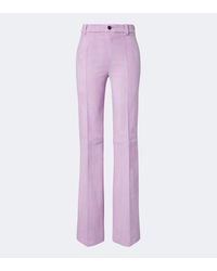 Stouls - Lizzy Suede Bootcut Pants - Lyst