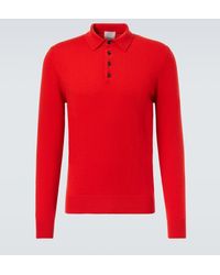 Allude - Cashmere Polo Sweater - Lyst