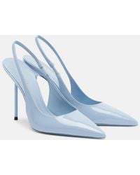 Paris Texas - Lidia 105 Patent Leather Slingback Pumps - Lyst