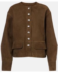 Proenza Schouler - Robin Suede Jacket - Lyst