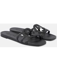 Gucci - Interlocking G Slide Sandal - Lyst