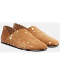 JW Anderson - Babouche M Suede Slip-On Shoes - Lyst