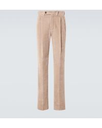 Slowear - Pantalones Rectos De Pana De Algodon - Lyst