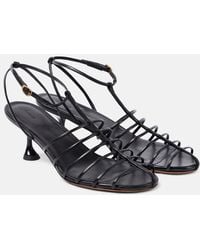 Proenza Schouler - Tee Cage 60 Leather Sandals - Lyst