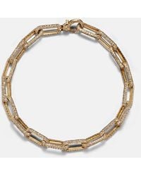 SHAY - 18Kt Chain Bracelet With Diamonds - Lyst