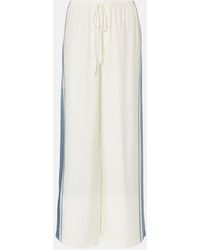 SIR. - Lilou Silk Wide-Leg Pants - Lyst
