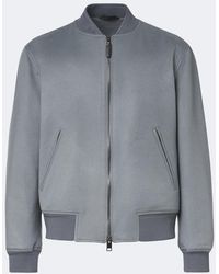 Brioni - Wool And Cashmere Bomber Jacket - Lyst